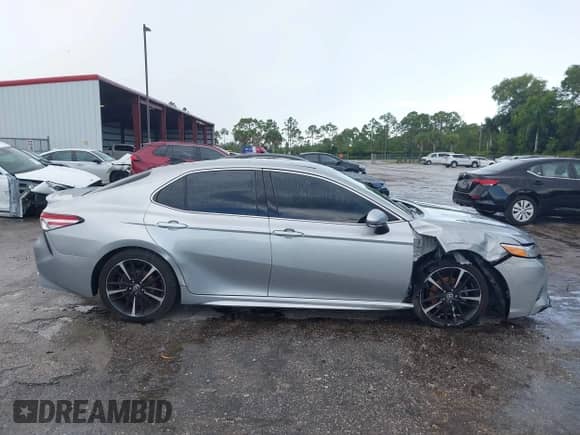 2020 Toyota Camry XSE with VIN 4T1K61AK1LU377328, listed as a IAAI auction lot 43224088 with 48,597 mi miles and . Bid and sale history available at DreamBid. Image 13.