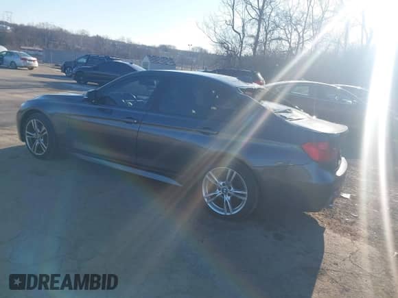 2014 BMW 3 Series 335i xDrive with VIN WBA3B9G54ENR91076, listed as a IAAI auction lot 41643651 with 55,558 mi miles and . Bid and sale history available at DreamBid. Image 3.