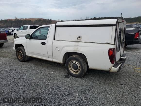 2012 Chevrolet Colorado Work Truck with VIN 1GCCSBFE3C8143424, listed as a Copart auction lot 89362185 with Not provided miles and Salvage title. Bid and sale history available at DreamBid. Image 2.
