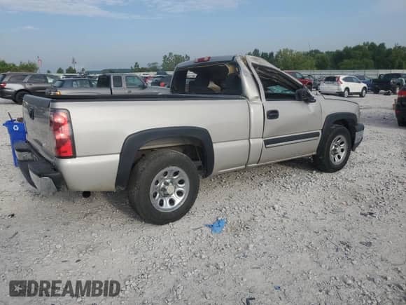 2005 Chevrolet Silverado 1500 z VIN 1GCEC14X75Z302382, wystawiony jako Copart lot #68859405 z przebiegiem Nie podano mil oraz Czysty tytuł • Clean title. Historia ofert i sprzedaży dostępna na DreamBid. Obrazek 3.