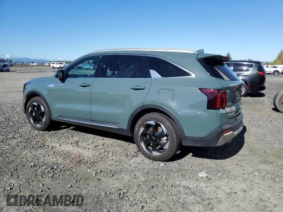 2025 Kia Sorento EX с VIN KNDRJDJH4S5300047, выставлен на аукционе Copart как лот 84989405 с пробегом 15 160 миль миль и Списание • Salvage title. История ставок и продаж доступна на DreamBid. Изображение 2.