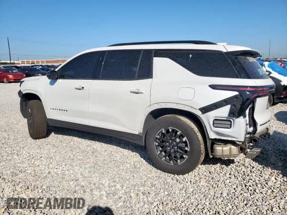 2024 Chevrolet Traverse AWD Z71 с VIN 1GNEVJKS3RJ247698, выставлен на аукционе Copart как лот 57897515 с пробегом 11 183 миль миль и Списание • Salvage title. История ставок и продаж доступна на DreamBid. Изображение 2.