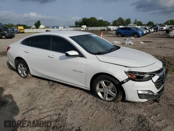 2021 Chevrolet Malibu LS with VIN 1G1ZC5ST2MF088354, listed as a Copart auction lot 54833745 with 70,945 mi miles and Salvage title. Bid and sale history available at DreamBid. Image 4.