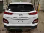 2020 Hyundai Kona Limited with VIN KM8K33AG5LU058708, listed as a Copart auction lot 43631615 with Not provided miles and Salvage title. Bid and sale history available at DreamBid. Image 6.