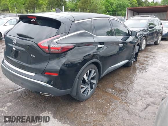 2024 Nissan Murano SL z VIN 5N1AZ2CJ7RC124011, wystawiony jako IAAI lot #42151210 z przebiegiem 14 851 mil mil oraz . Historia ofert i sprzedaży dostępna na DreamBid. Obrazek 4.