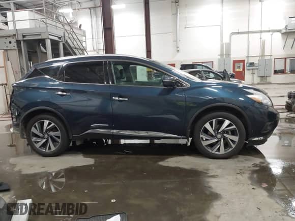 2015 Nissan Murano Platinum with VIN 5N1AZ2MH5FN227388, listed as a IAAI auction lot 43420739 with 70,706 mi miles and . Bid and sale history available at DreamBid. Image 14.