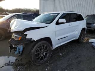 2021 Jeep Grand Cherokee High Altitude with VIN 1C4RJFCG7MC564930, listed as a Copart auction lot 83468014 with 82,998 mi miles and Salvage title. Bid and sale history available at DreamBid. Image 1.