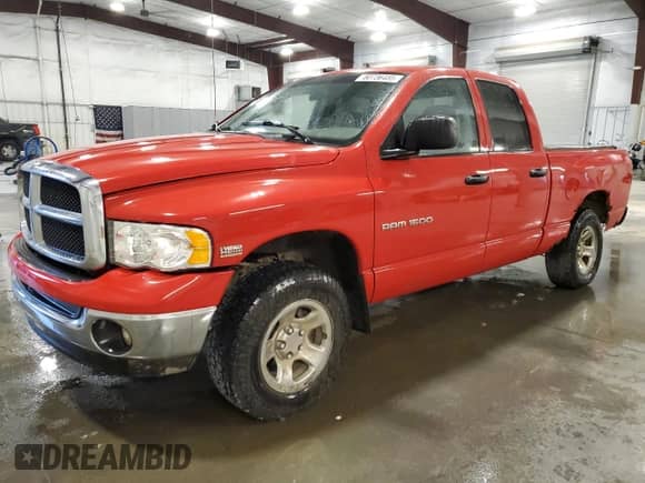 2003 Dodge 1500 ST z VIN 1D7HU18D33S283853, wystawiony jako Copart lot #80736485 z przebiegiem 173 009 mil mil oraz Szkoda całkowita • Salvage title. Historia ofert i sprzedaży dostępna na DreamBid. Obrazek 1.