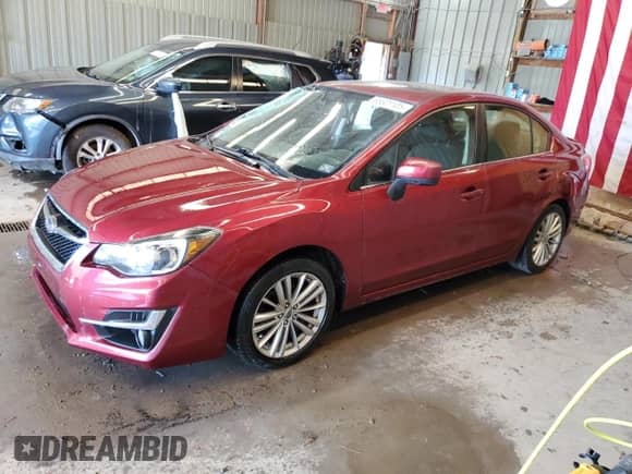 2015 Subaru Impreza Premium with VIN JF1GJAK69FH003238, listed as a Copart auction lot 65601105 with 132,286 mi miles and Salvage title. Bid and sale history available at DreamBid. Image 1.