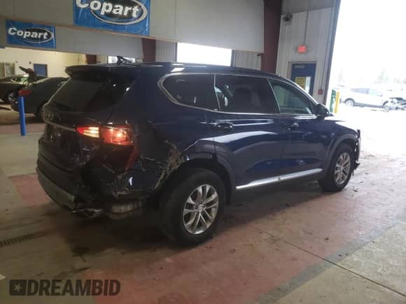 2020 Hyundai Santa Fe SEL with VIN 5NMS3CAD3LH188567, listed as a Copart auction lot 68756892 with 25,928 mi miles and . Bid and sale history available at DreamBid. Image 3.