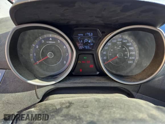 2015 Hyundai Elantra SE z VIN KMHDH4AE7FU438569, wystawiony jako Copart lot #81661385 z przebiegiem 224 769 mil mil oraz Szkoda całkowita • Salvage title. Historia ofert i sprzedaży dostępna na DreamBid. Obrazek 9.