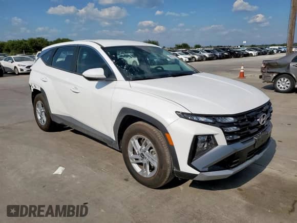 2025 Hyundai Tucson SE с VIN 5NMJA3DE4SH542505, выставлен на аукционе Copart как лот 68128275 с пробегом 4 328 миль миль и Списание • Salvage title. История ставок и продаж доступна на DreamBid. Изображение 4.