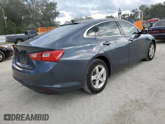 2020 Chevrolet Malibu LS with VIN 1G1ZB5ST9LF021512, listed as a Copart auction lot 81605835 with 48,025 mi miles and Salvage title. Bid and sale history available at DreamBid. Image 3.