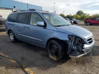 2008 Hyundai Entourage GLS с VIN KNDMC233386047235, выставлен на аукционе Copart как лот 71770355 с пробегом 217 453 миль миль и Чистый • Clean title. История ставок и продаж доступна на DreamBid. Изображение 4.