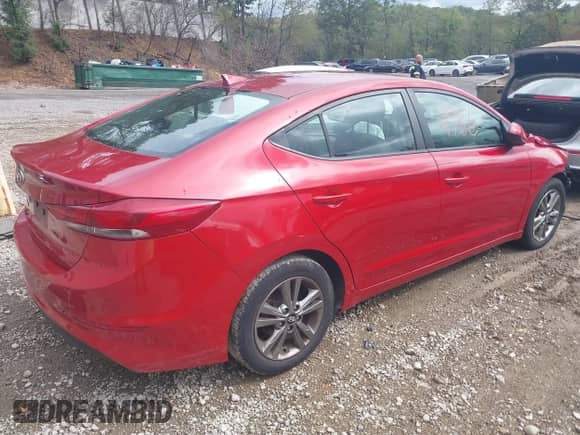 2018 Hyundai Elantra SEL with VIN 5NPD84LF9JH234661, listed as a IAAI auction lot 43314986 with 82,683 mi miles and . Bid and sale history available at DreamBid. Image 4.