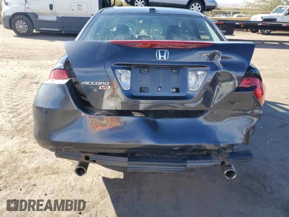 2006 Honda Accord EX-L with VIN 1HGCM65806A022667, listed as a Copart auction lot 76043734 with 173,692 mi miles and Salvage title. Bid and sale history available at DreamBid. Image 6.