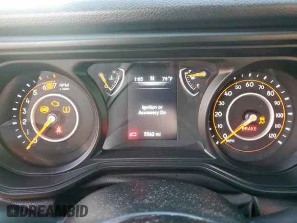 2025 Jeep Wrangler Sport с VIN 1C4PJXAG3SW519141, выставлен на аукционе Copart как лот 58224815 с пробегом 5 562 миль миль и Списание • Salvage title. История ставок и продаж доступна на DreamBid. Изображение 9.
