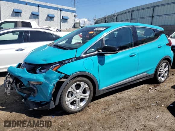 2021 Chevrolet Bolt EV LT z VIN 1G1FY6S02M4108050, wystawiony jako Copart lot #69824193 z przebiegiem 21 788 mil mil oraz . Historia ofert i sprzedaży dostępna na DreamBid. Obrazek 1.
