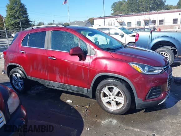 2017 Chevrolet Trax LT with VIN 3GNCJLSB5HL231492, listed as a IAAI auction lot 43349861 with 139,136 mi miles and . Bid and sale history available at DreamBid. Image 13.