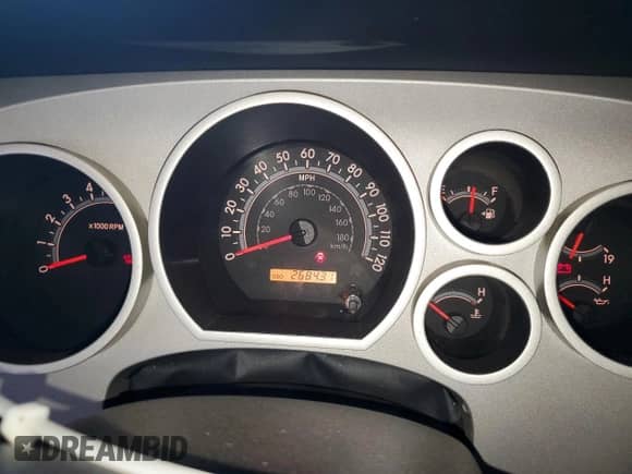 2007 Toyota Tundra SR5 z VIN 5TFRV54187X019325, wystawiony jako Copart lot #82415385 z przebiegiem 268 431 mil mil oraz Szkoda całkowita • Salvage title. Historia ofert i sprzedaży dostępna na DreamBid. Obrazek 9.
