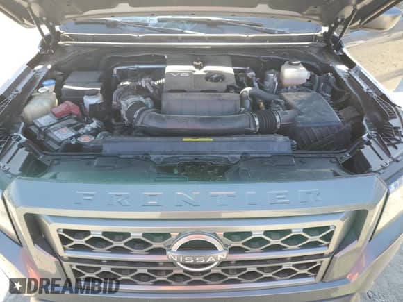 2022 Nissan Frontier SV with VIN 1N6ED1FJ4NN631759, listed as a Copart auction lot 77612174 with 29,828 mi miles and Salvage title. Bid and sale history available at DreamBid. Image 11.