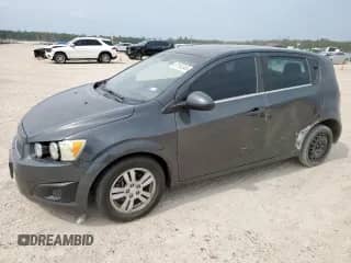 2016 Chevrolet Sonic LT with VIN 1G1JC6SH2G4156022, listed as a Copart auction lot 67184345 with 88,302 mi miles and Salvage title. Bid and sale history available at DreamBid. Image 1.