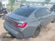 2025 BMW M3 Competition xDrive with VIN WBS33HJ01SFT92884, listed as a IAAI auction lot 42473044 with 7,617 mi miles and . Bid and sale history available at DreamBid. Image 4.