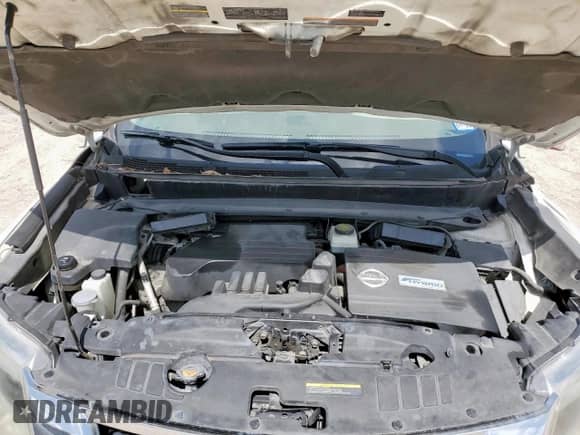 2014 Nissan Pathfinder Platinum Hybrid with VIN 5N1CR2MNXEC660701, listed as a Copart auction lot 61634125 with 136,378 mi miles and Salvage title. Bid and sale history available at DreamBid. Image 12.