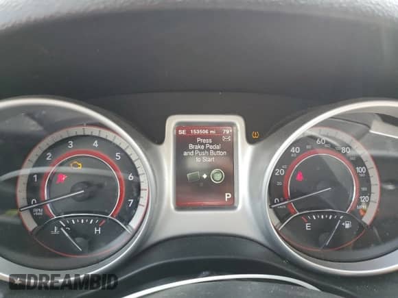 2017 Dodge Journey GT with VIN 3C4PDCEGXHT564733, listed as a Copart auction lot 86780905 with 153,506 mi miles and Clean title. Bid and sale history available at DreamBid. Image 9.