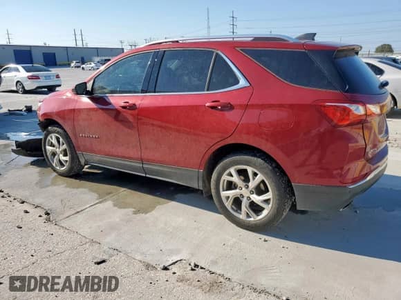 2020 Chevrolet Equinox LT with VIN 2GNAXLEX3L6179385, listed as a Copart auction lot 71430295 with 131,667 mi miles and Salvage title. Bid and sale history available at DreamBid. Image 2.