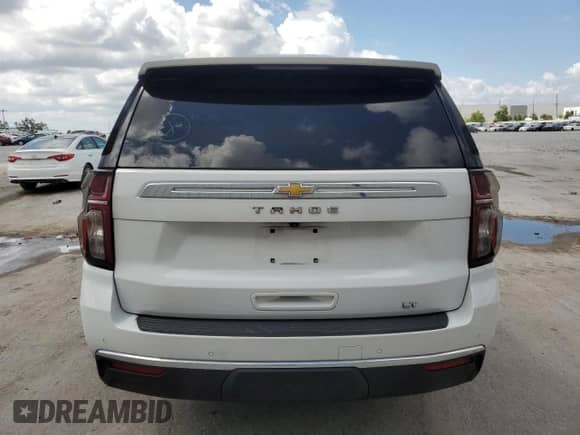 2021 Chevrolet Tahoe LT с VIN 1GNSCNKDXMR370619, выставлен на аукционе Copart как лот 54683085 с пробегом 90 950 миль миль и Списание • Salvage title. История ставок и продаж доступна на DreamBid. Изображение 6.