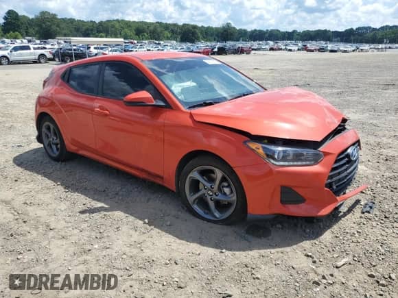 2020 Hyundai Veloster 2.0 z VIN KMHTG6AFXLU027939, wystawiony jako Copart lot #64128105 z przebiegiem 110 285 mil mil oraz Szkoda całkowita • Salvage title. Historia ofert i sprzedaży dostępna na DreamBid. Obrazek 4.