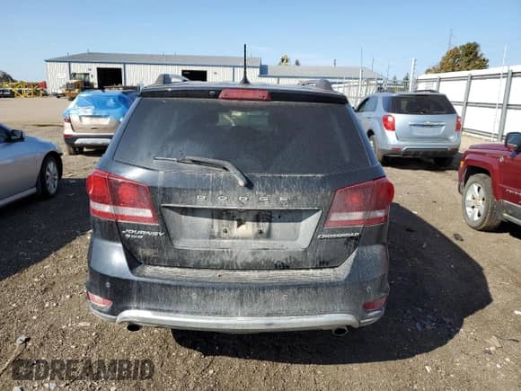 2017 Dodge Journey Crossroad Plus with VIN 3C4PDDGG6HT623005, listed as a Copart auction lot 72023095 with 125,222 mi miles and Clean title. Bid and sale history available at DreamBid. Image 6.
