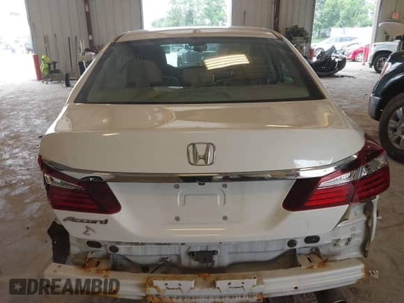 2017 Honda Accord EX-L with VIN 1HGCR2F84HA145576, listed as a IAAI auction lot 42748122 with 62,483 mi miles and . Bid and sale history available at DreamBid. Image 16.