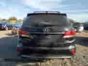 2017 Hyundai Santa Fe Limited Ultimate with VIN KM8SRDHF8HU242453, listed as a Copart auction lot 85104605 with 152,207 mi miles and Clean title. Bid and sale history available at DreamBid. Image 6.