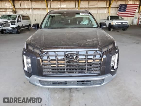 2023 Hyundai Palisade SEL с VIN KM8R24GE9PU596234, выставлен на аукционе Copart как лот 58427615 с пробегом 24 673 миль миль и Списание • Salvage title. История ставок и продаж доступна на DreamBid. Изображение 5.