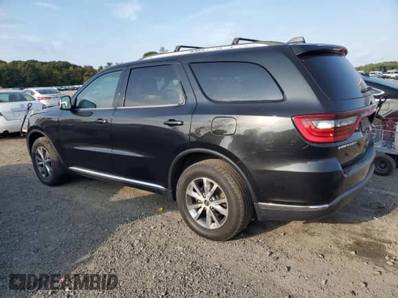 2014 Dodge Durango Limited z VIN 1C4RDJDG0EC976665, wystawiony jako Copart lot #81572945 z przebiegiem Nie podano mil oraz Czysty tytuł • Clean title. Historia ofert i sprzedaży dostępna na DreamBid. Obrazek 2.