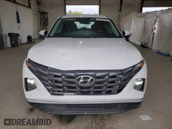 2022 Hyundai Tucson SE with VIN 5NMJACAEXNH058153, listed as a Copart auction lot 69124725 with 46,884 mi miles and Salvage title. Bid and sale history available at DreamBid. Image 5.