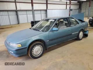 1991 Honda Accord with VIN 1HGCB7162MA063492, listed as a Copart auction lot 54439245 with 280,791 mi miles and Salvage title. Bid and sale history available at DreamBid. Image 1.