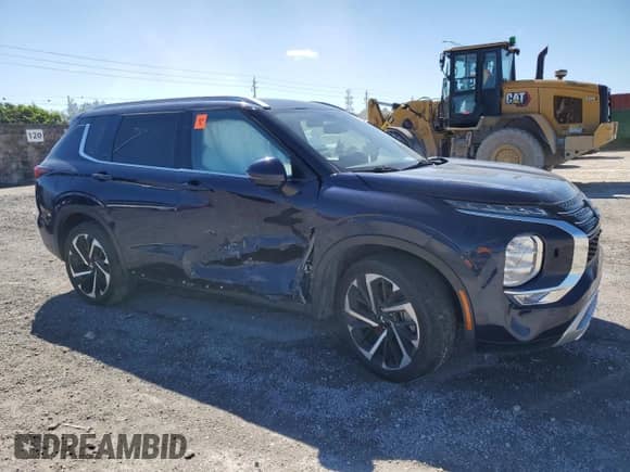2022 Mitsubishi Outlander SEL with VIN JA4J4VA86NZ008949, listed as a Copart auction lot 82031015 with 54,623 mi miles and Non repairable. Bid and sale history available at DreamBid. Image 4.