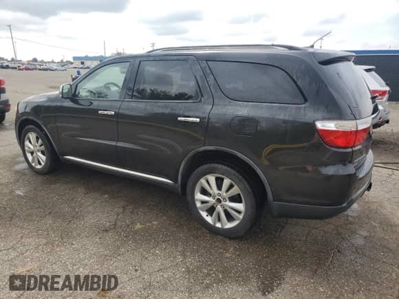 2011 Dodge Durango Crew with VIN 1D4RE4GG6BC598800, listed as a Copart auction lot 82120945 with 183,421 mi miles and Clean title. Bid and sale history available at DreamBid. Image 2.