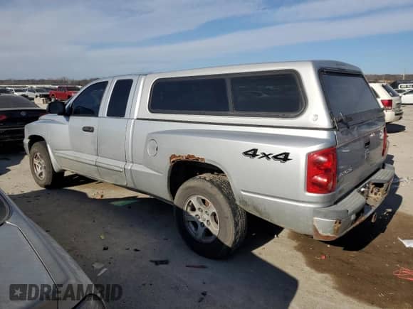 2006 Dodge Dakota with VIN 1D7HW42J96S607693, listed as a Copart auction lot 85983064 with 119,357 mi miles and Salvage title. Bid and sale history available at DreamBid. Image 2.