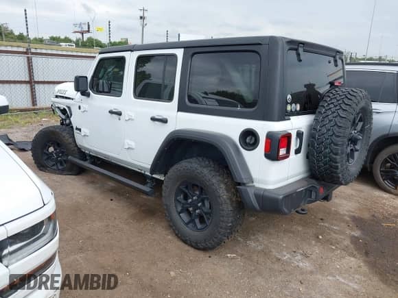 2024 Jeep Wrangler Sport S z VIN 1C4PJXDG1RW262230, wystawiony jako IAAI lot #42870964 z przebiegiem 15 968 mil mil oraz . Historia ofert i sprzedaży dostępna na DreamBid. Obrazek 3.