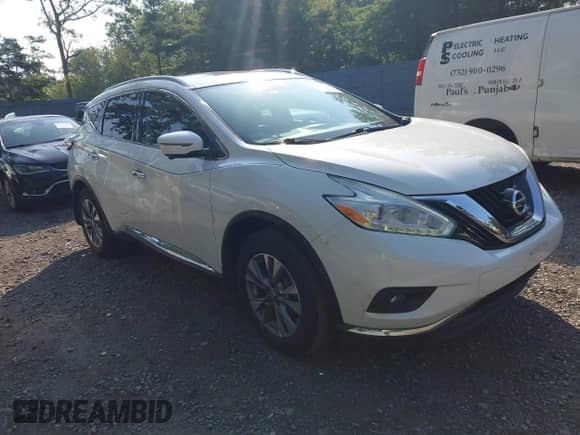 2017 Nissan Murano Platinum with VIN 5N1AZ2MH4HN194886, listed as a IAAI auction lot 42989142 with 131,634 mi miles and . Bid and sale history available at DreamBid. Image 1.