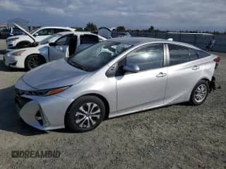 2021 Toyota Prius LE with VIN JTDKAMFP2M3194052, listed as a Copart auction lot 82658275 with 48,278 mi miles and Salvage title. Bid and sale history available at DreamBid. Image 1.