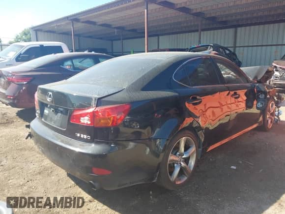 2006 Lexus IS 350 с VIN JTHBE262X62005345, выставлен на аукционе IAAI как лот 43329827 с пробегом Не указан миль и . История ставок и продаж доступна на DreamBid. Изображение 4.