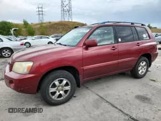 2004 Toyota Highlander z VIN JTEEP21A340013475, wystawiony jako Copart lot #69687985 z przebiegiem 207 115 mil mil oraz Czysty tytuł • Clean title. Historia ofert i sprzedaży dostępna na DreamBid. Obrazek 1.