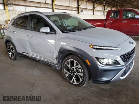 2022 Hyundai Kona Limited z VIN KM8K53A39NU800618, wystawiony jako Copart lot #69212025 z przebiegiem 33 878 mil mil oraz Szkoda całkowita • Salvage title. Historia ofert i sprzedaży dostępna na DreamBid. Obrazek 4.