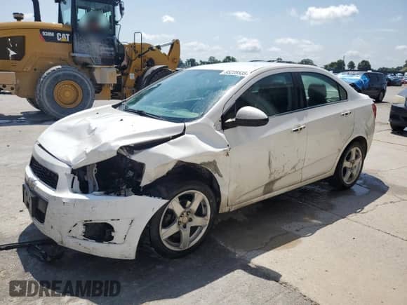 2016 Chevrolet Sonic LTZ with VIN 1G1JE5SB8G4135515, listed as a Copart auction lot 65235535 with 133,379 mi miles and Salvage title. Bid and sale history available at DreamBid. Image 1.