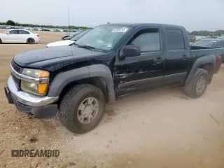 2006 Chevrolet Colorado 3LT with VIN 1GCDS136868293142, listed as a Copart auction lot 62606155 with 187,727 mi miles and Salvage title. Bid and sale history available at DreamBid. Image 1.